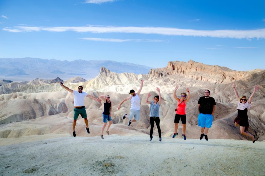 Death Valley Day + Sunset + Starry Night (Full Day)